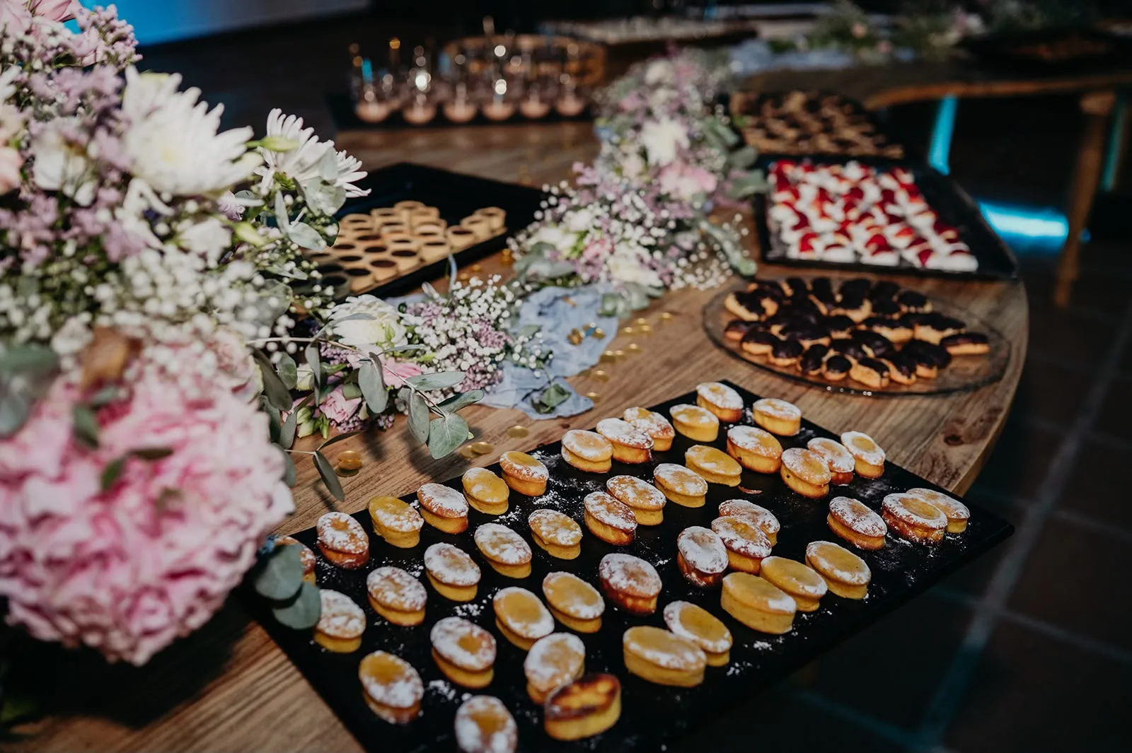 Mesa dulce de bufé