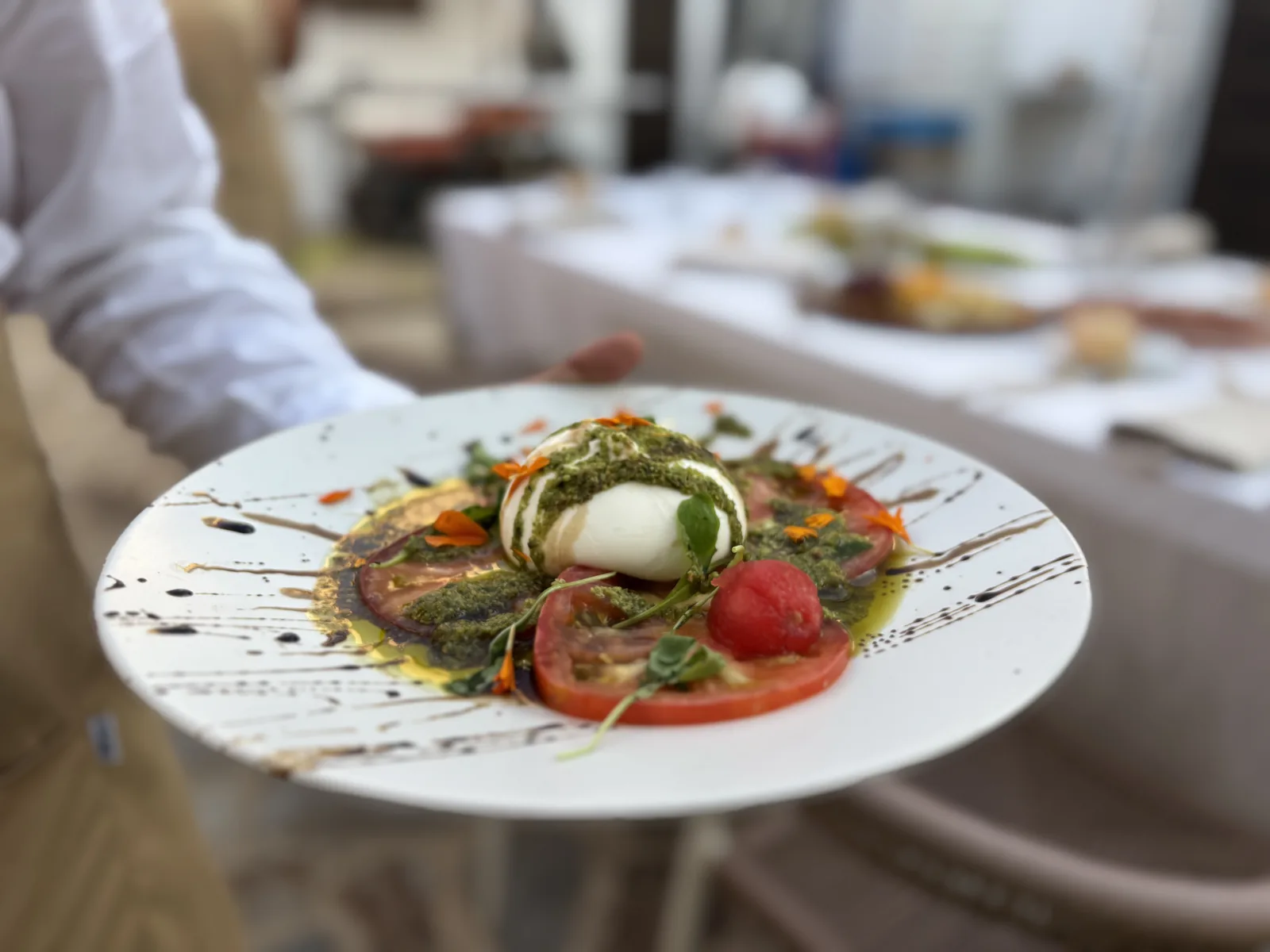 Ensalada de burrata